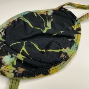 Green Cotton Face Mask